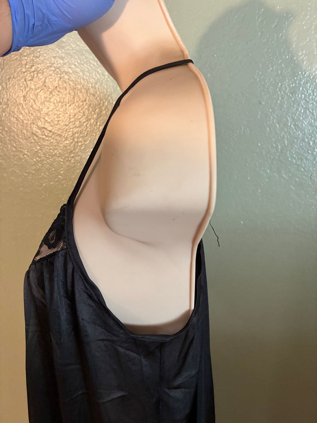 Pre-Owned - Glencraft Nightgown Negligee - Black - Large