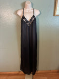 Pre-Owned - Glencraft Nightgown Negligee - Black - Large