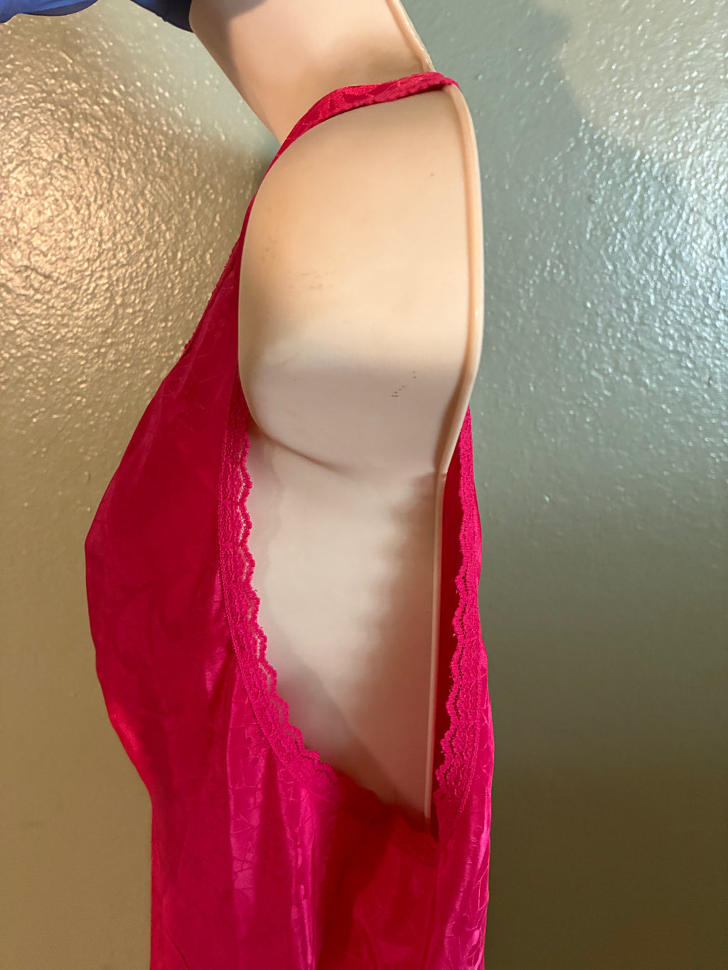 Pre-Owned - Adonna Nightgown Negligee - Red - X-Large