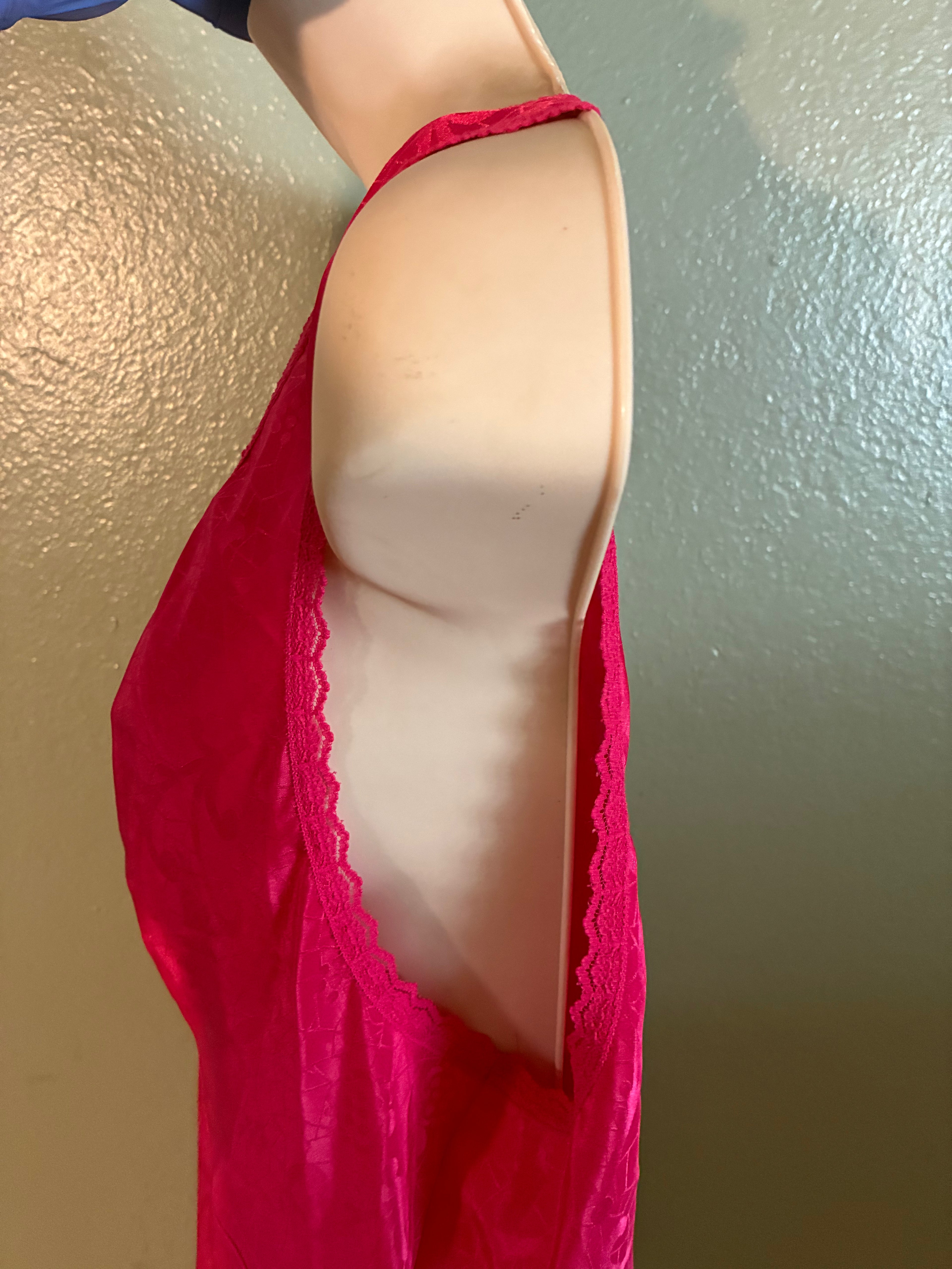 Pre-Owned - Adonna Nightgown Negligee - Red - X-Large