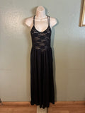 Pre-Owned - Olga Nightgown Negligee - Black - Large - 96288